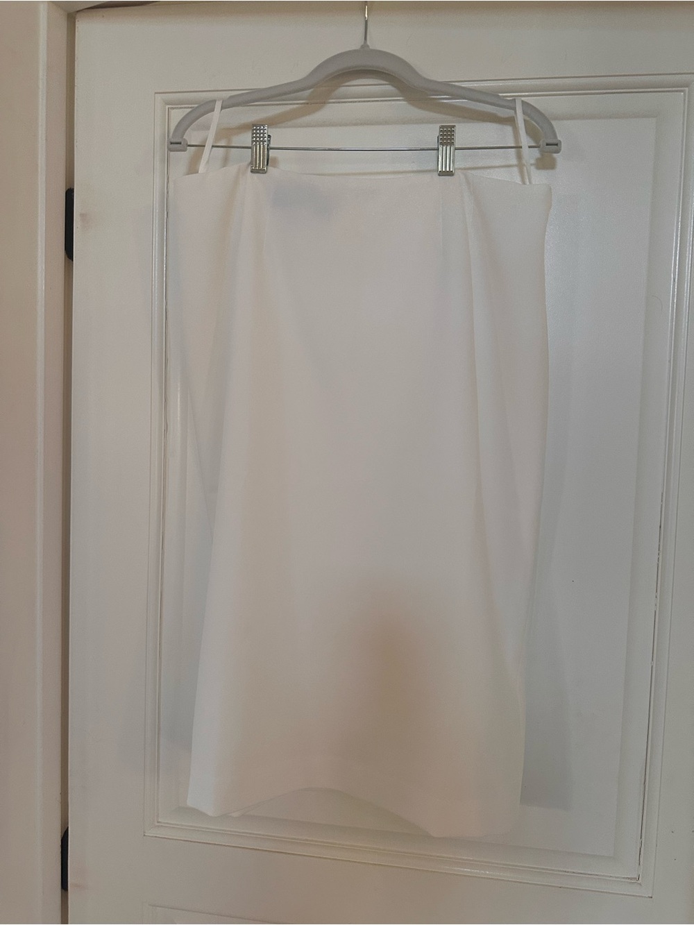 Evan Picone Black Label White Pencil Skirt Size 12 EUC - Picture 3 of 11